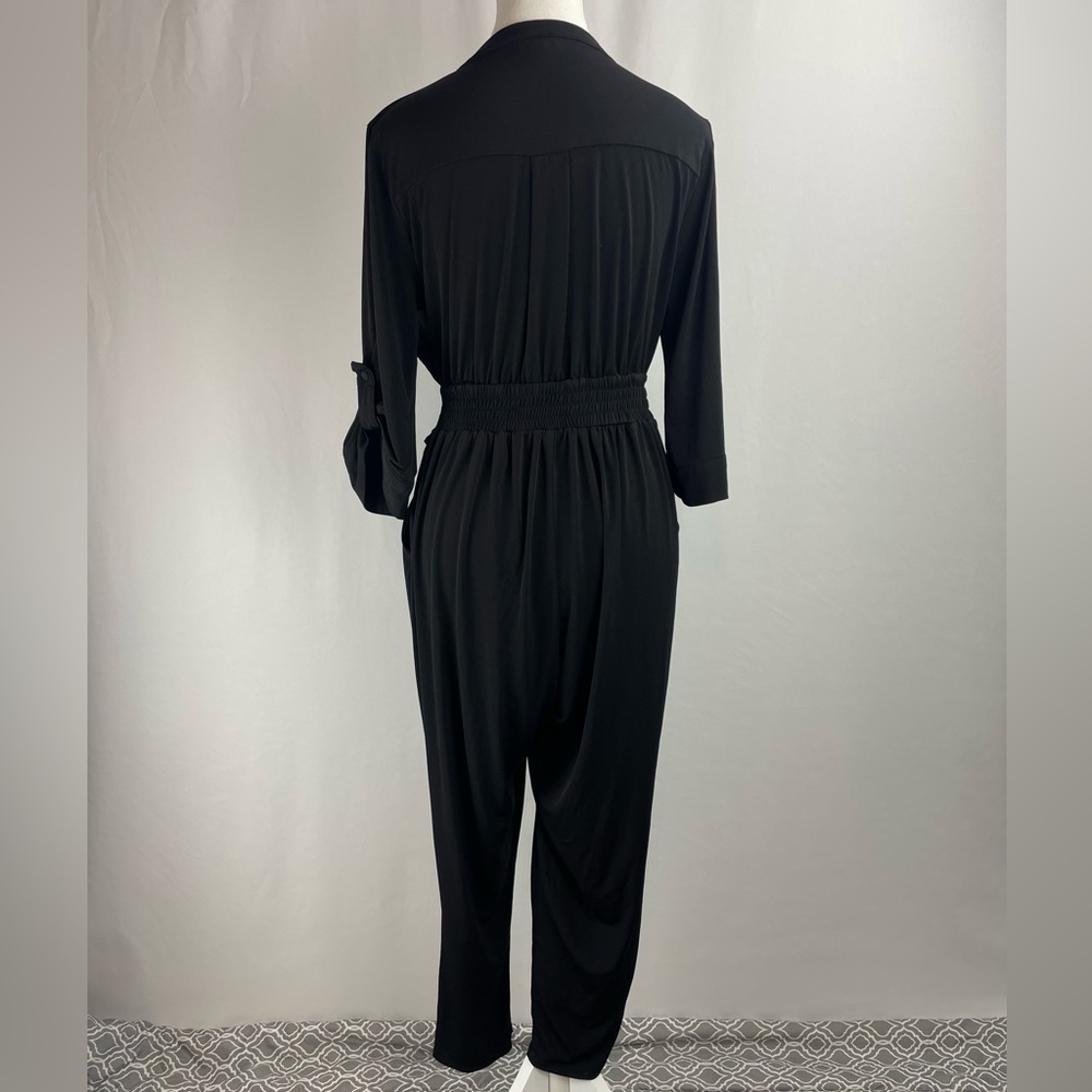 Torrid Long Sleeve Belted Romper, Size 00 - Picture 2 of 14